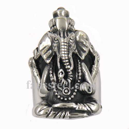FSR12W26 elephant Ganesha ring - Click Image to Close